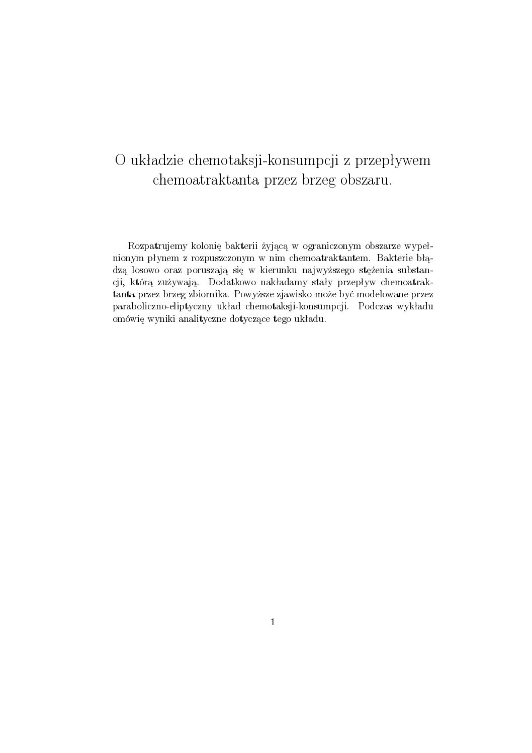 Zaproszenie na seminarium